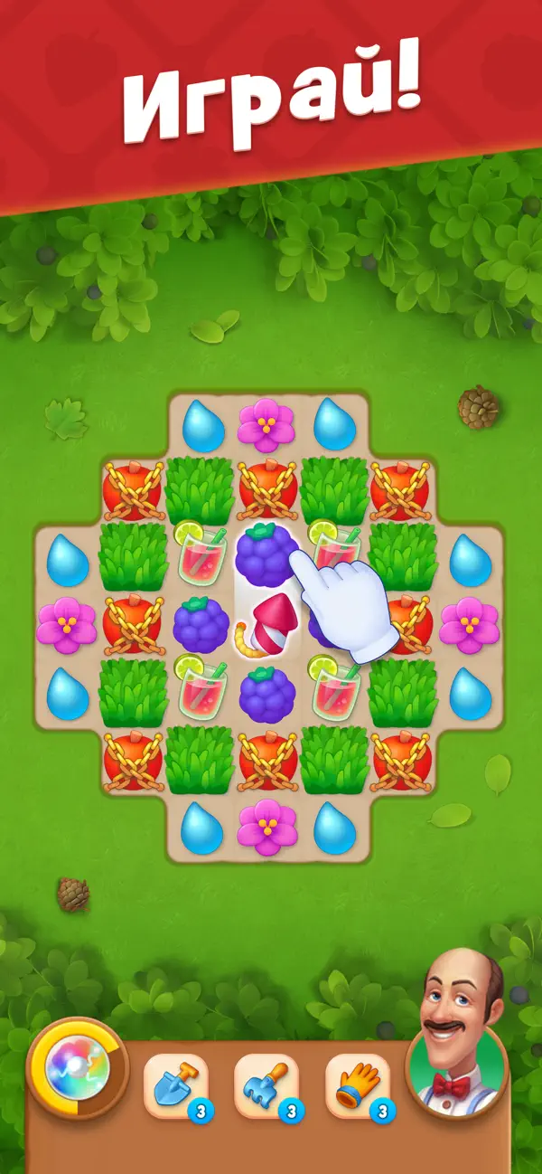 Скриншот Gardenscapes 5